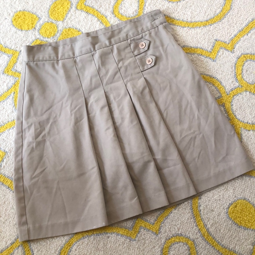 📚Khaki School Skort📚 Sz 14